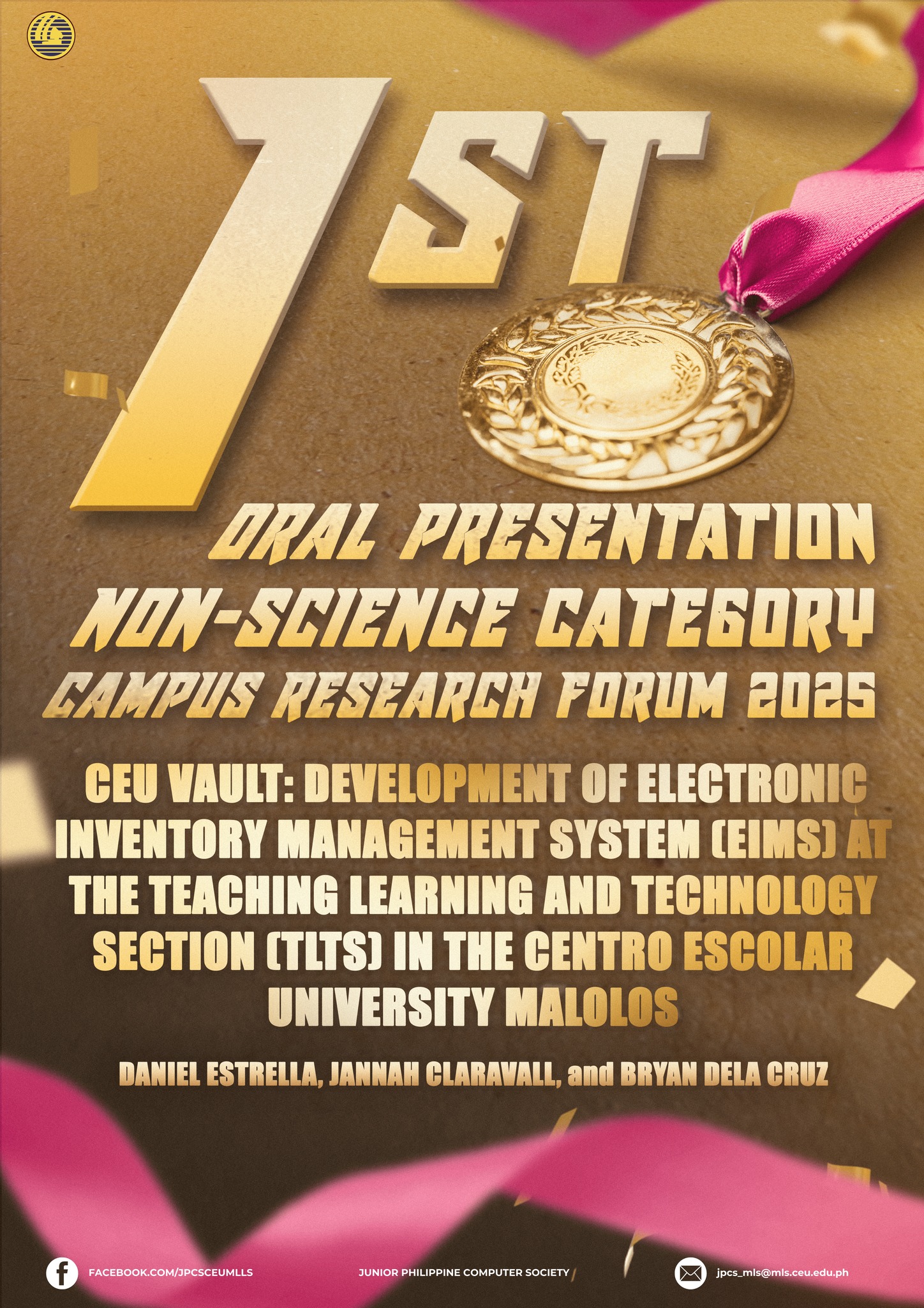 1st Oral Presentation