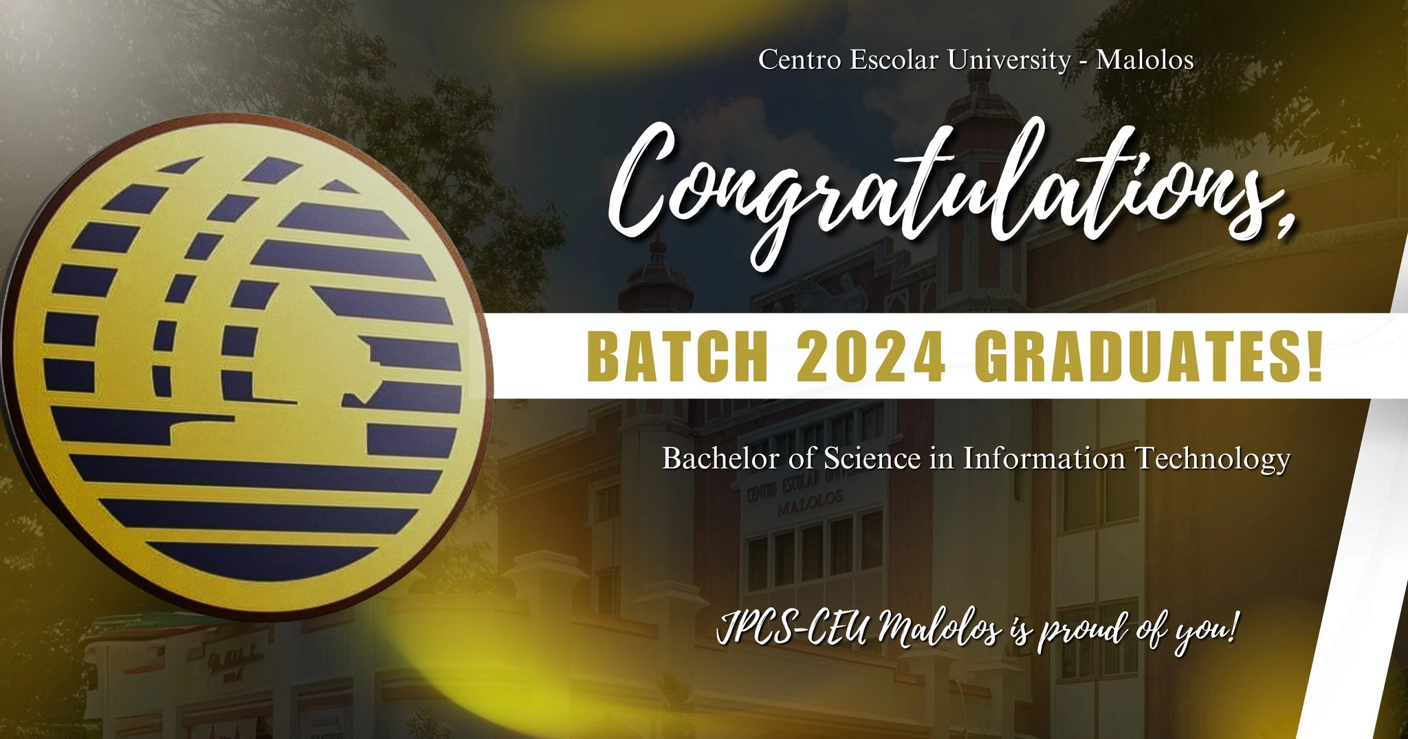 Graduation Tarp Banner